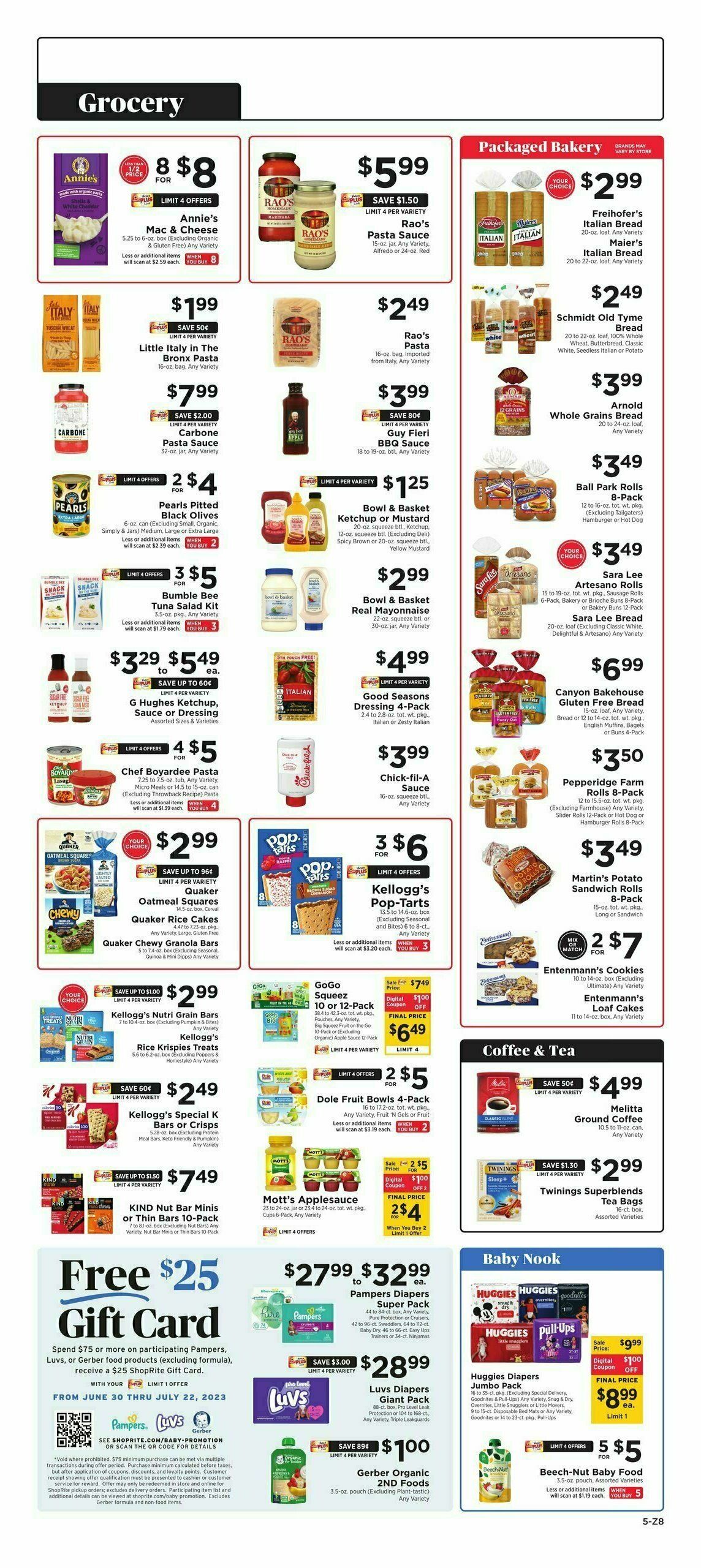 ShopRite Weekly Ad from July 7