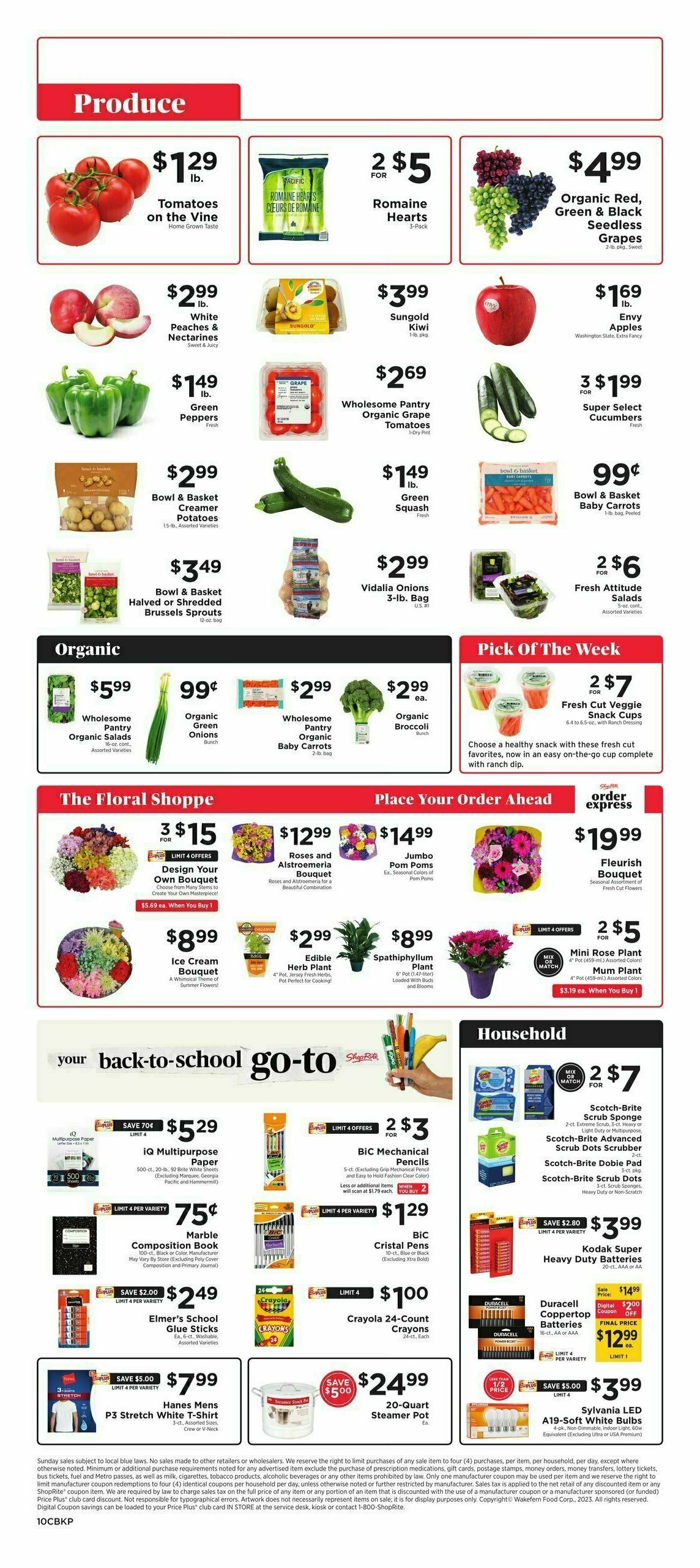 ShopRite Weekly Ad from July 21