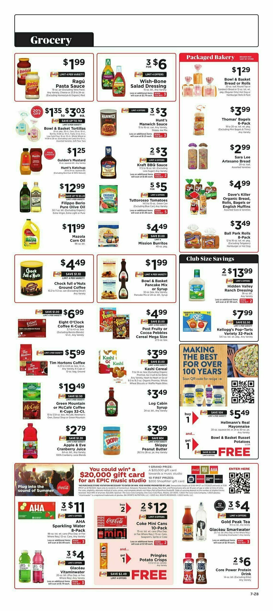ShopRite Weekly Ad from July 21