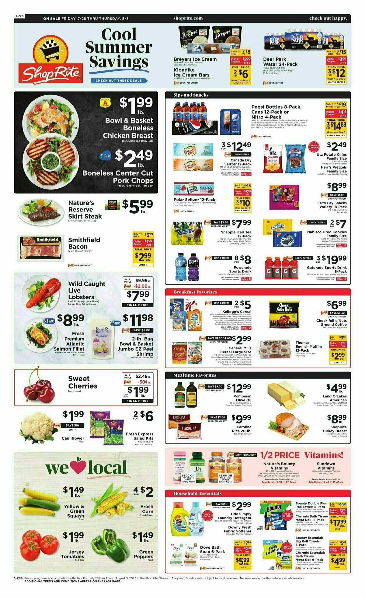 ShopRite Weekly Ad from July 28