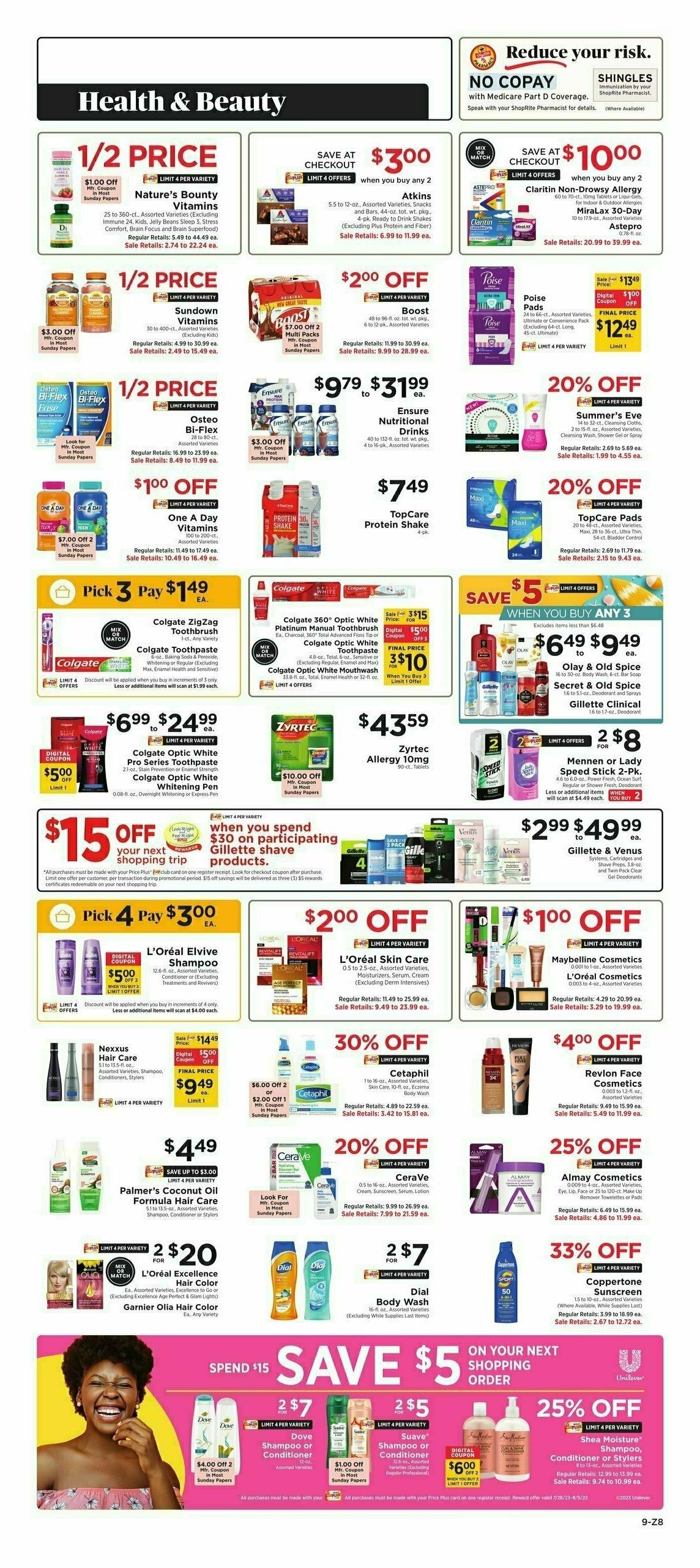 ShopRite Weekly Ad from July 28