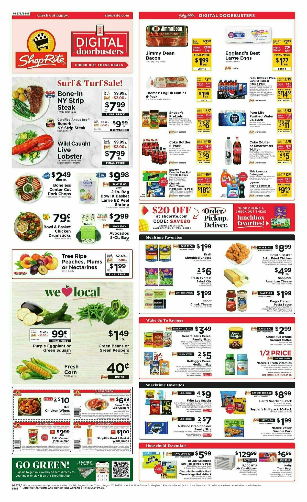 ShopRite Weekly Ad from August 11