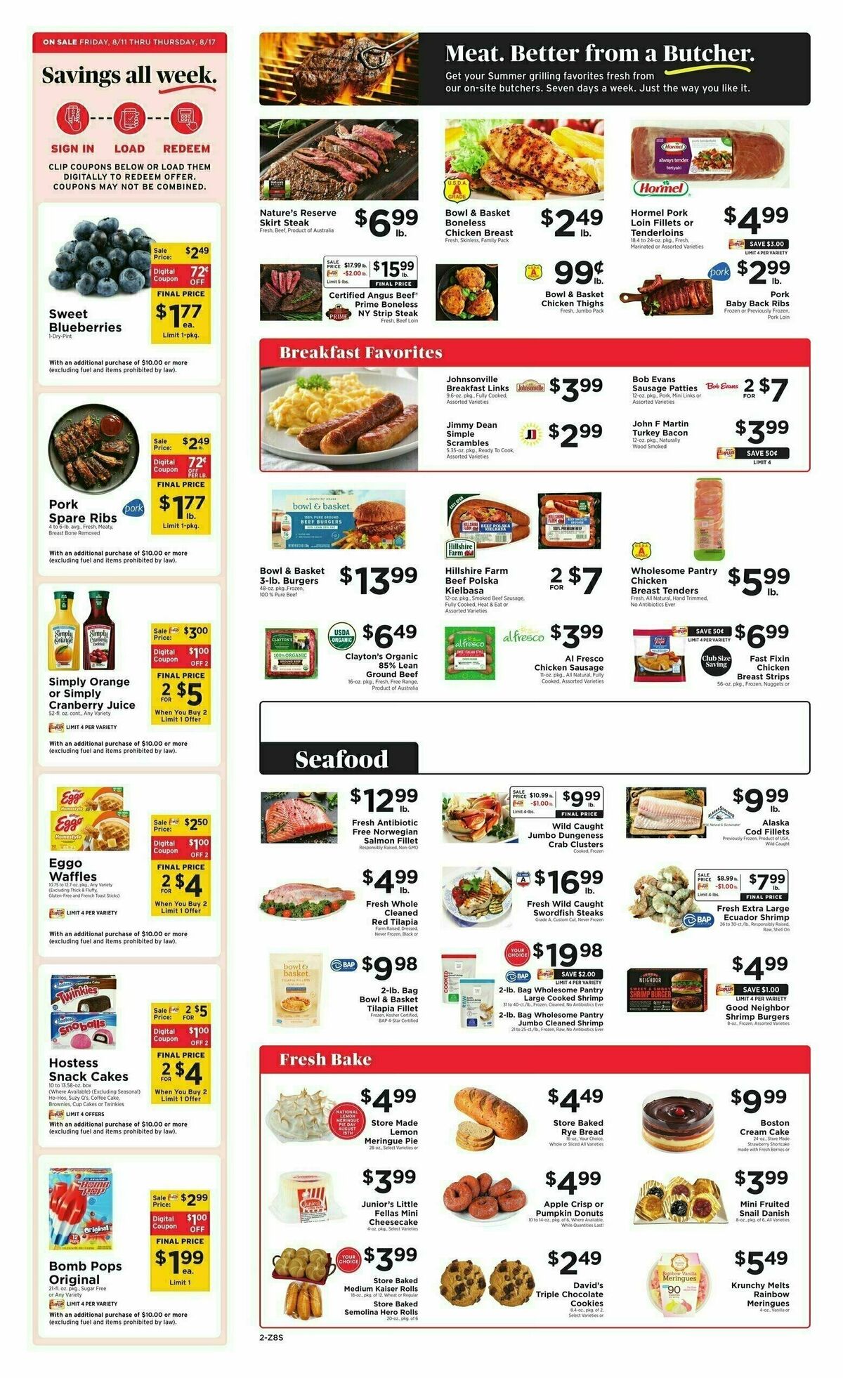 ShopRite Weekly Ad from August 11