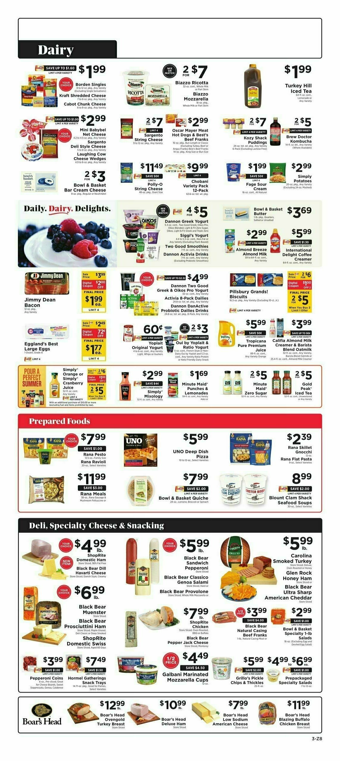 ShopRite Weekly Ad from August 11