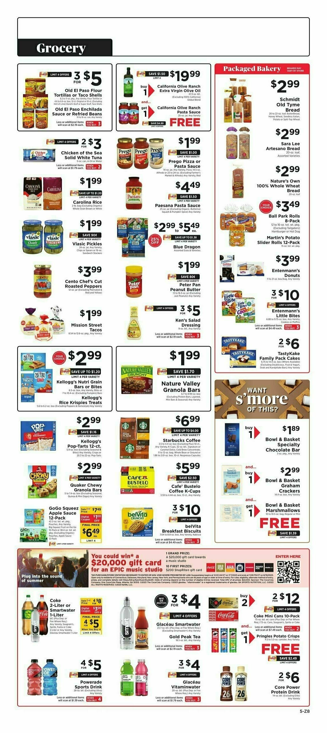 ShopRite Weekly Ad from August 11
