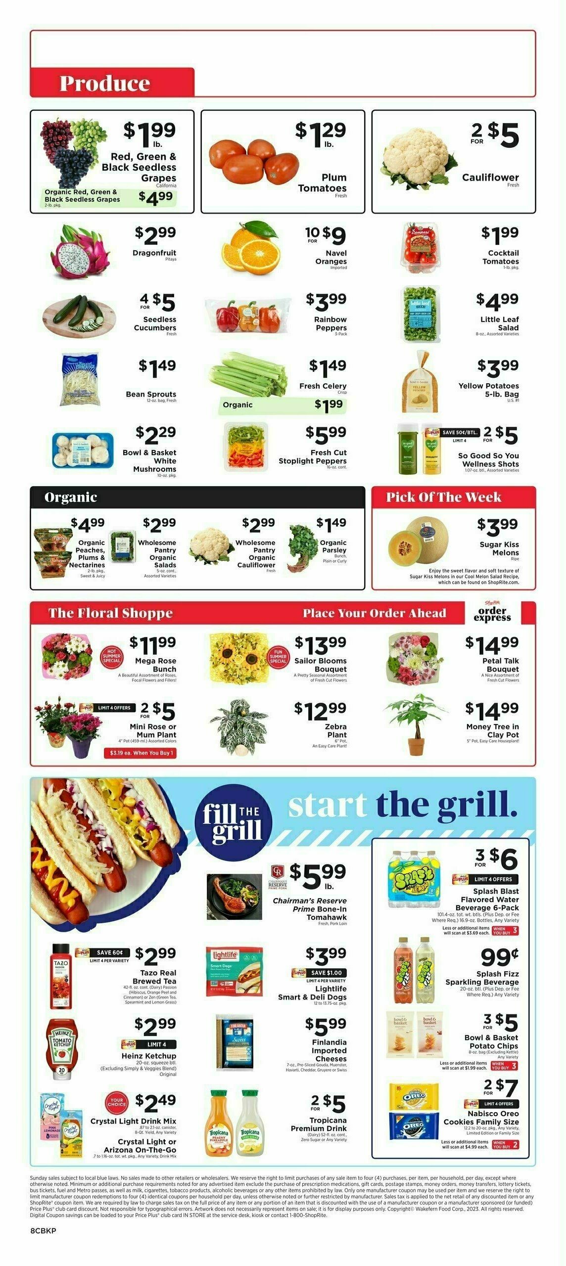 ShopRite Weekly Ad from August 11