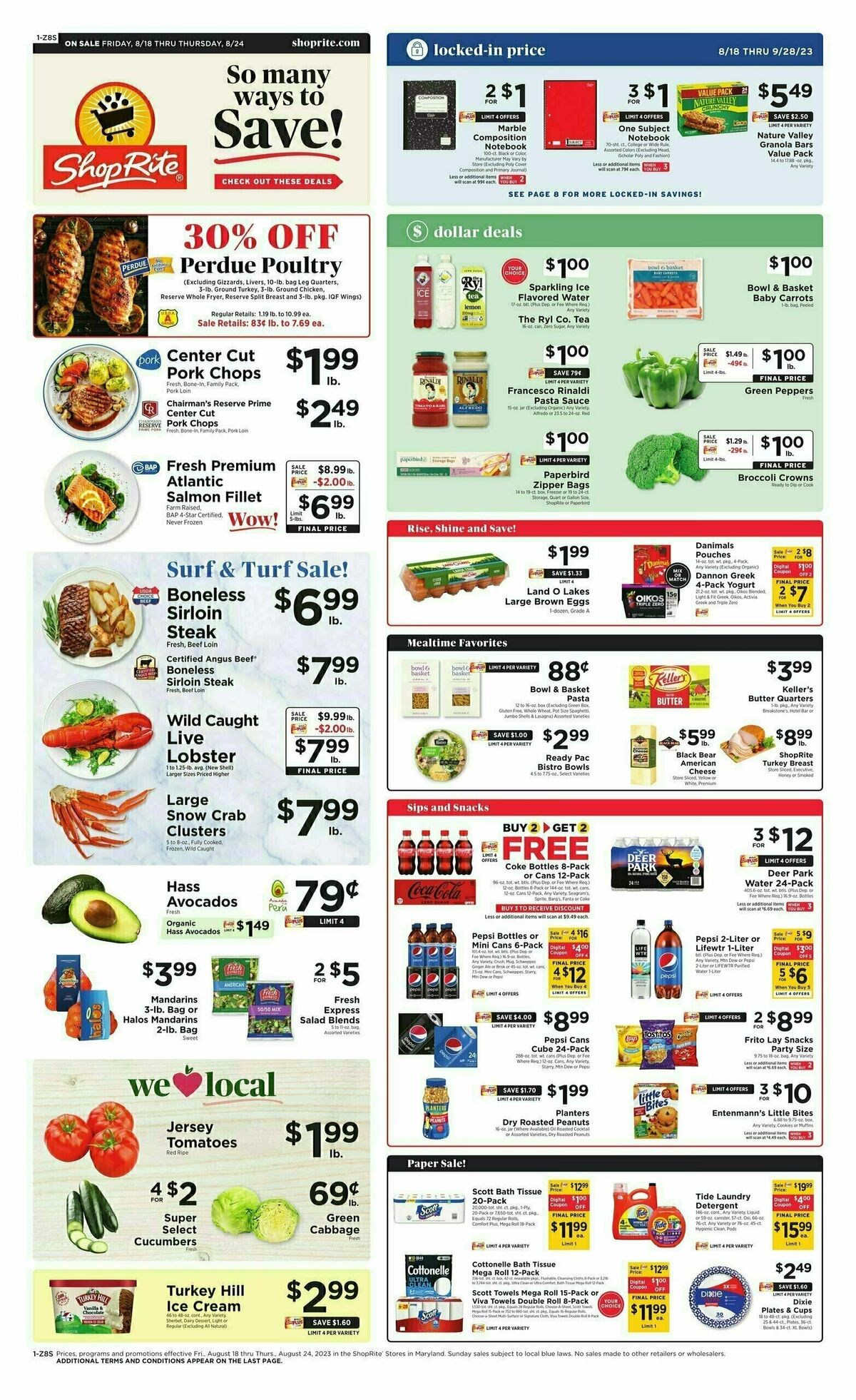 ShopRite Weekly Ad from August 18