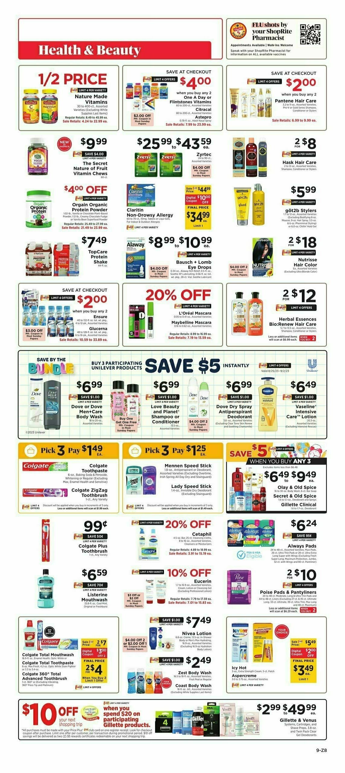 ShopRite Weekly Ad from August 25