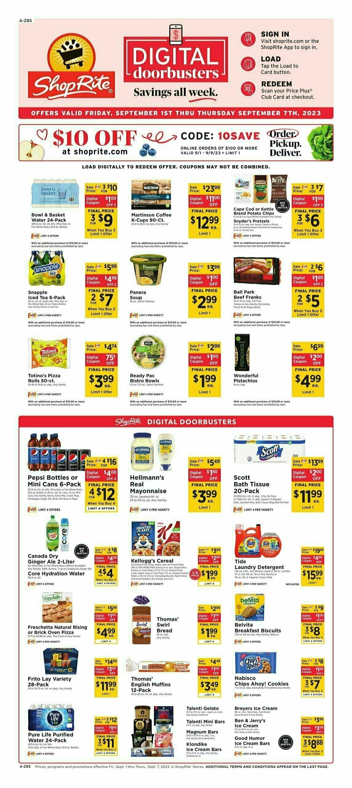 ShopRite Weekly Ad from September 1