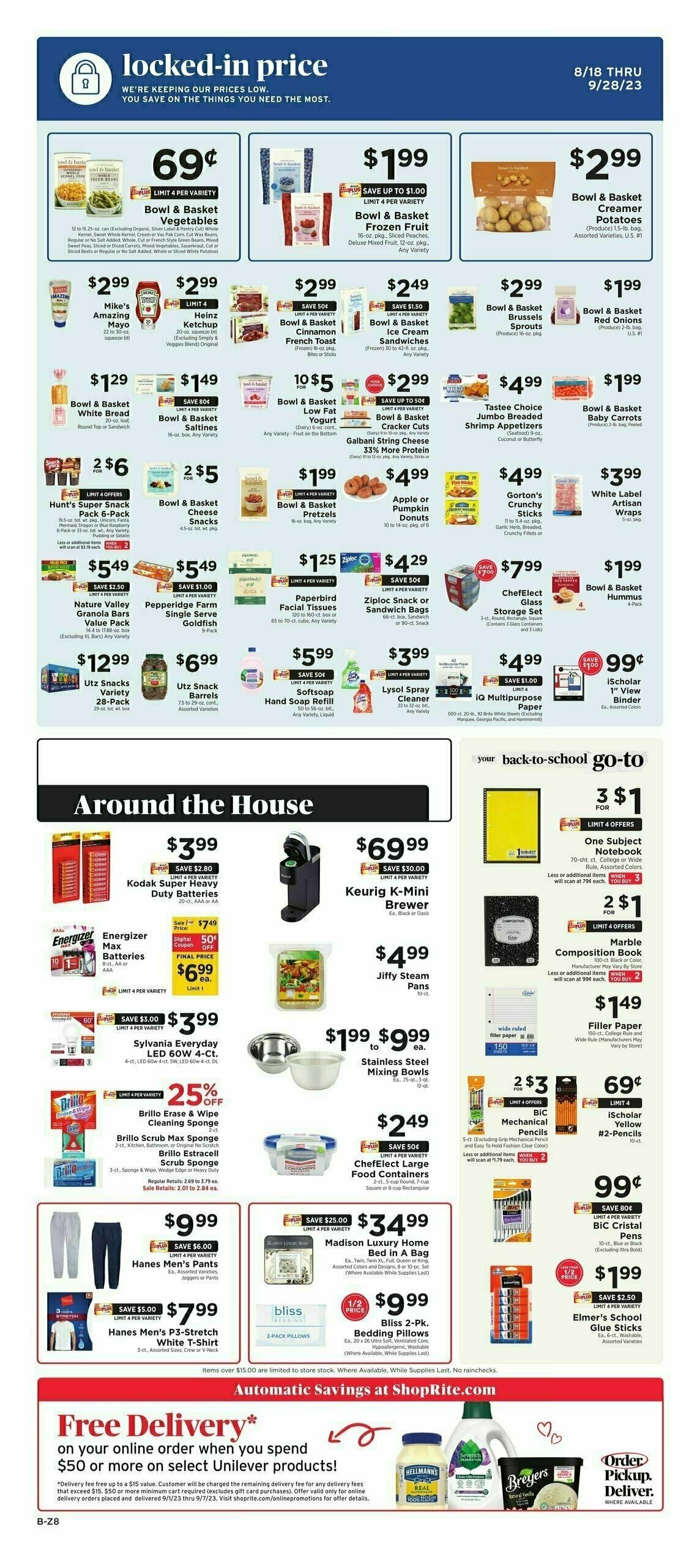 ShopRite Weekly Ad from September 1