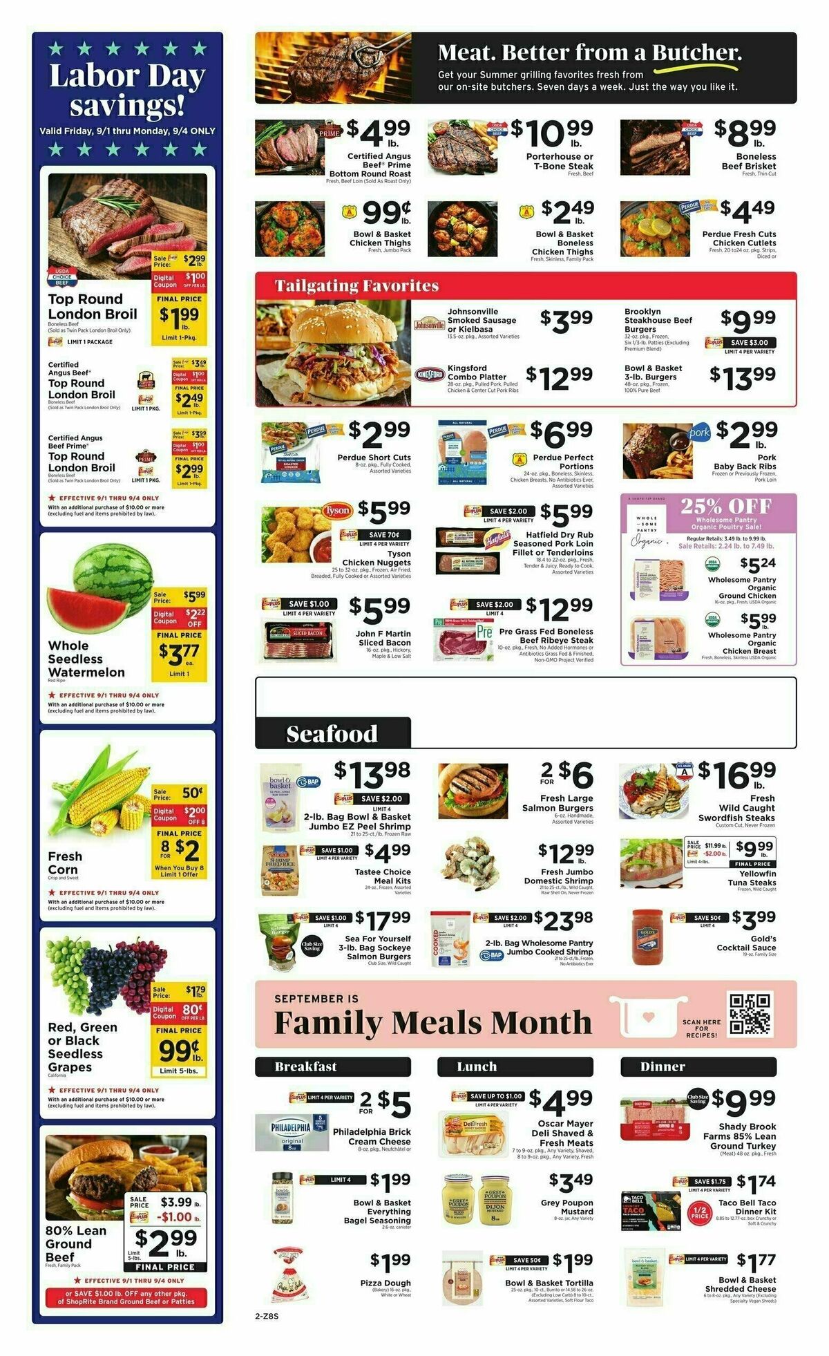 ShopRite Weekly Ad from September 1