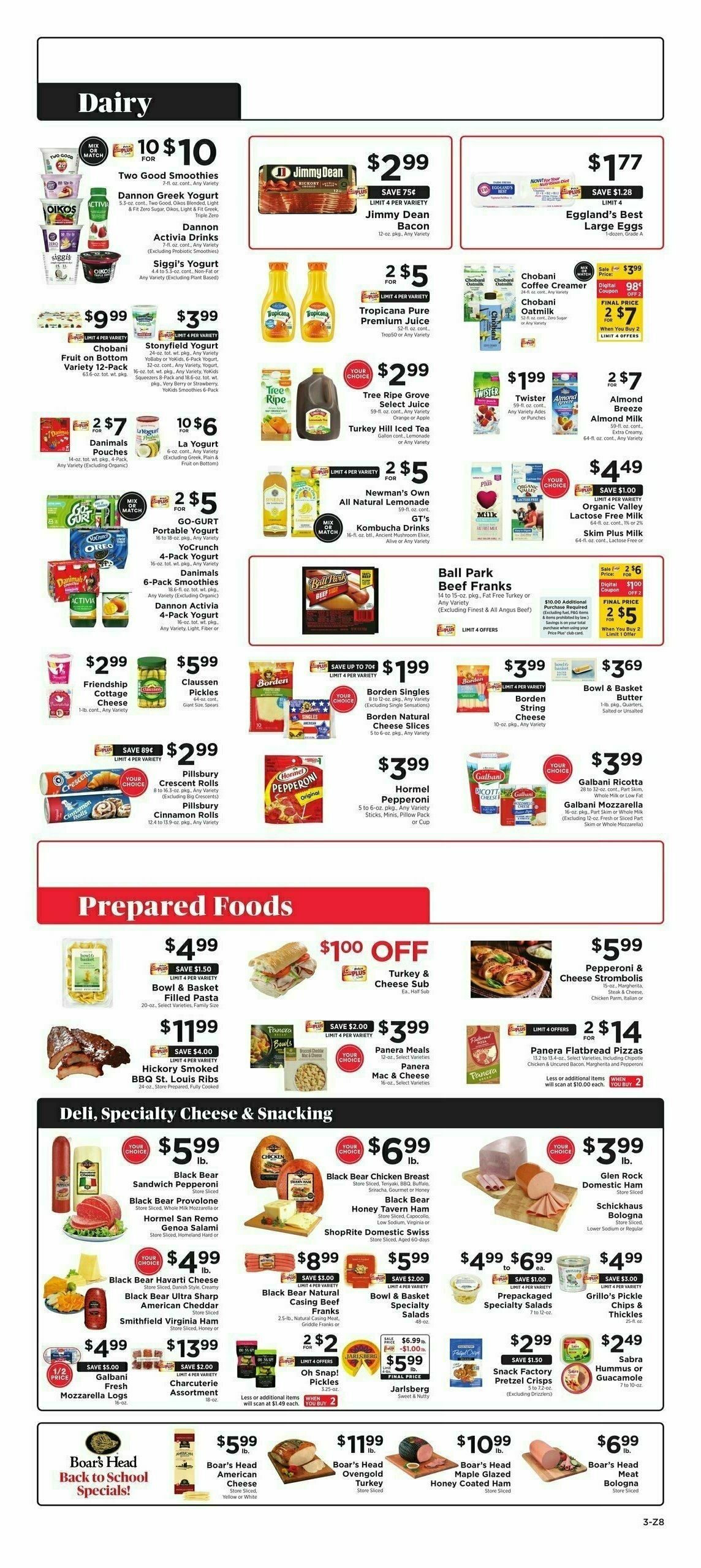 ShopRite Weekly Ad from September 1