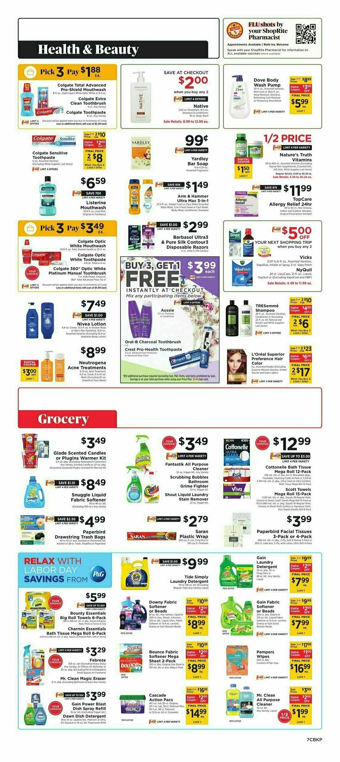 ShopRite Weekly Ad from September 1