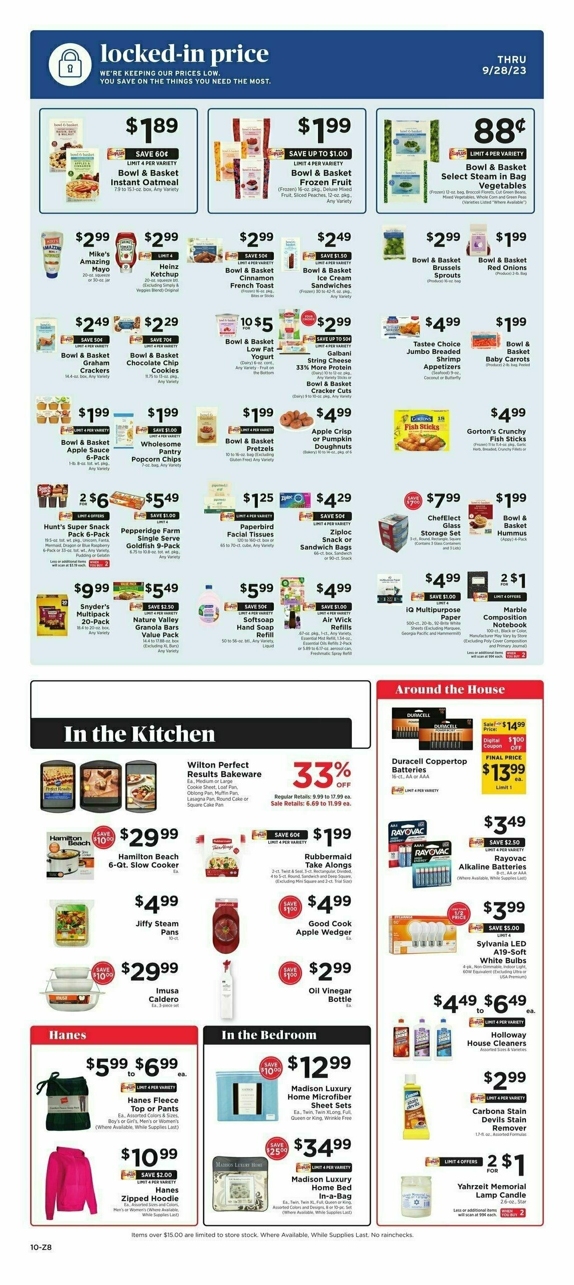 ShopRite Weekly Ad from September 8