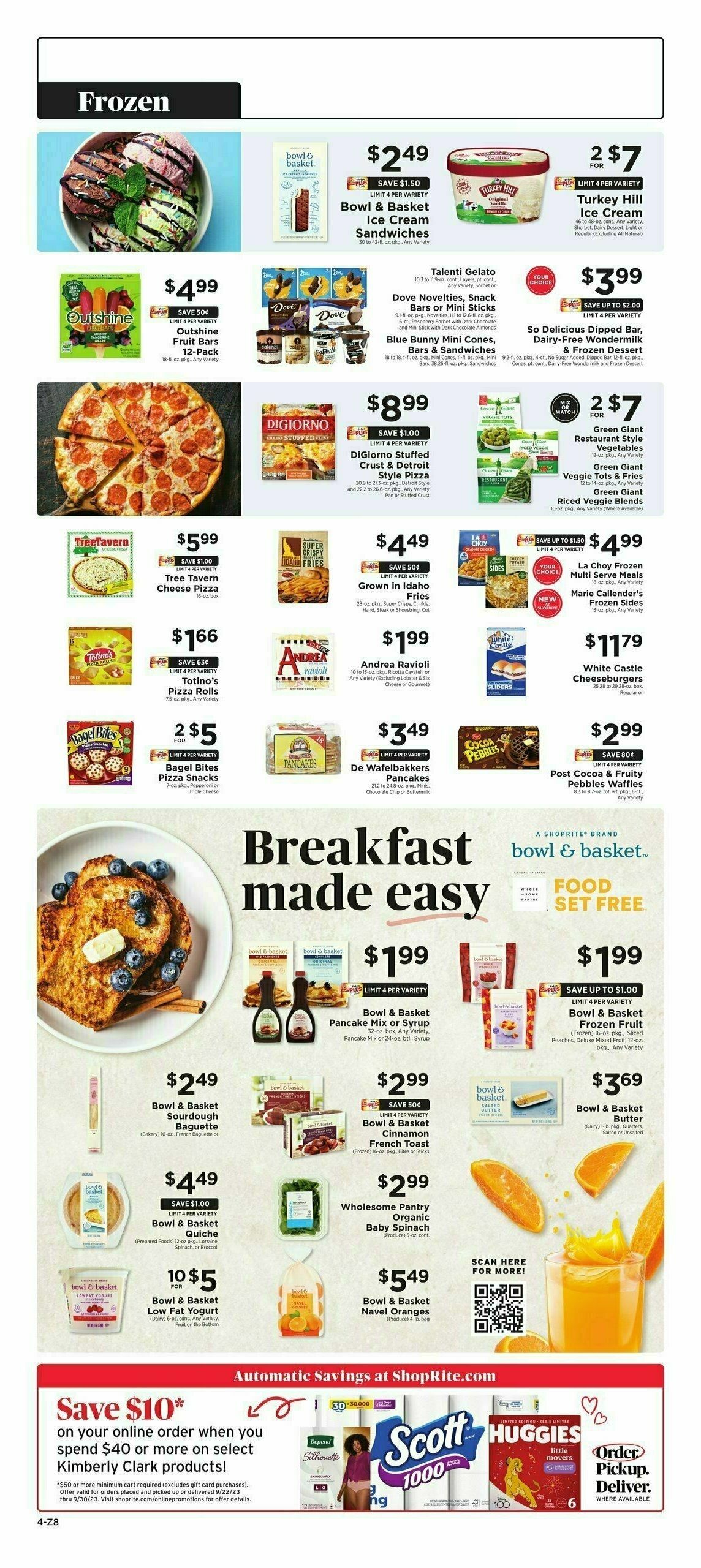 ShopRite Weekly Ad from September 22