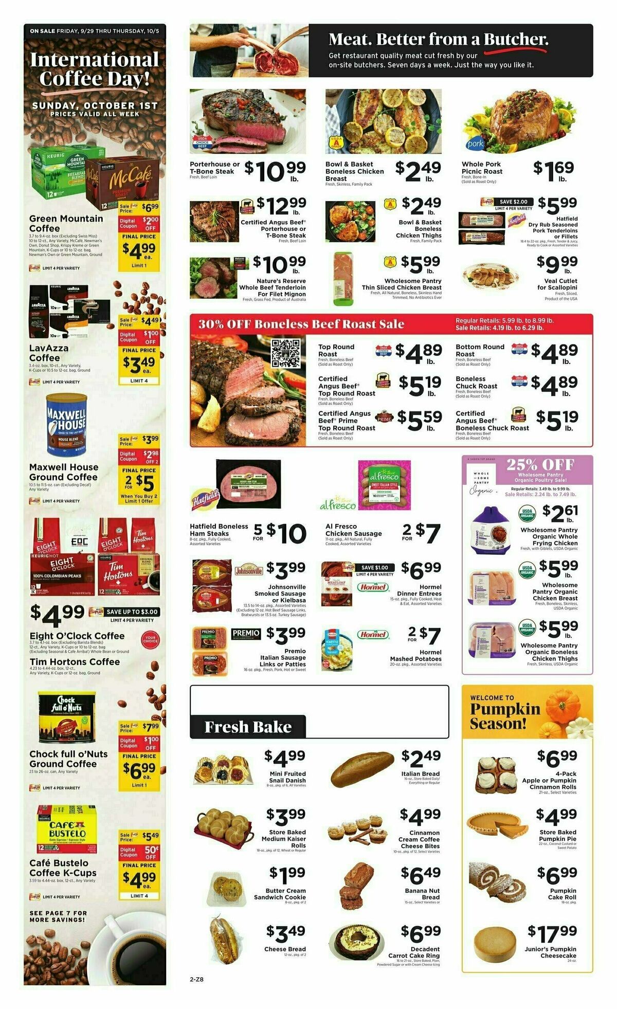 ShopRite Weekly Ad from September 29