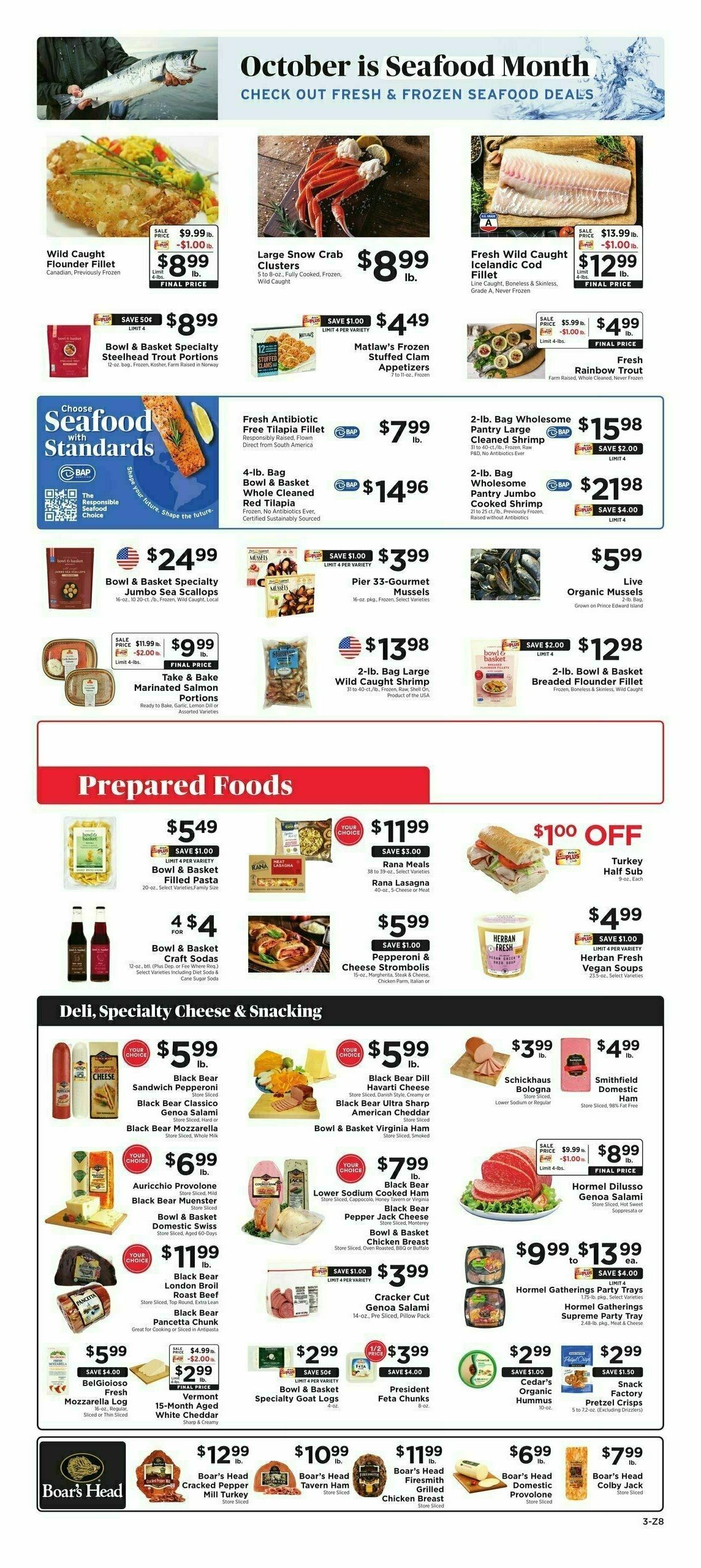 ShopRite Weekly Ad from September 29