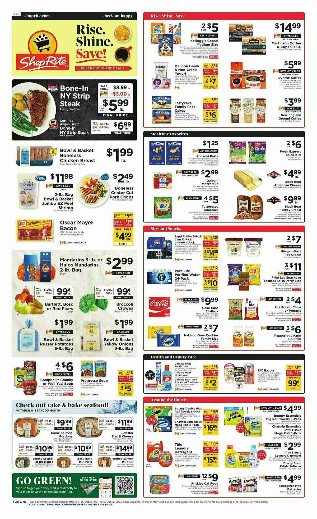 ShopRite Weekly Ad from October 6