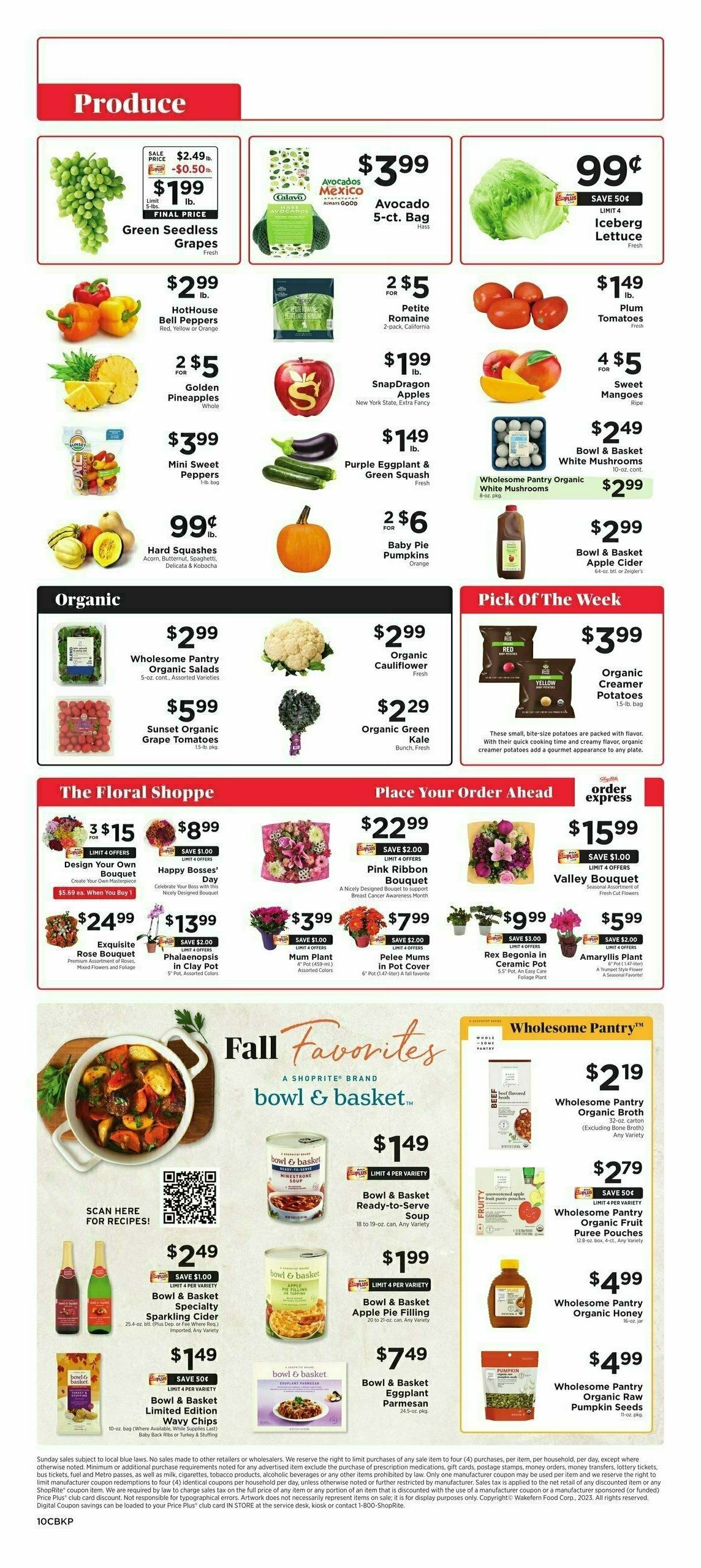 ShopRite Weekly Ad from October 6