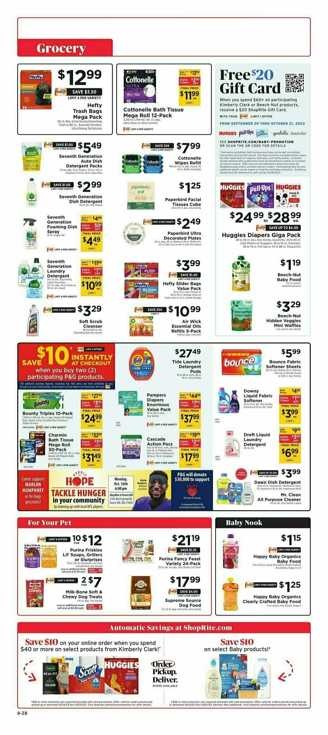 ShopRite Weekly Ad from October 13