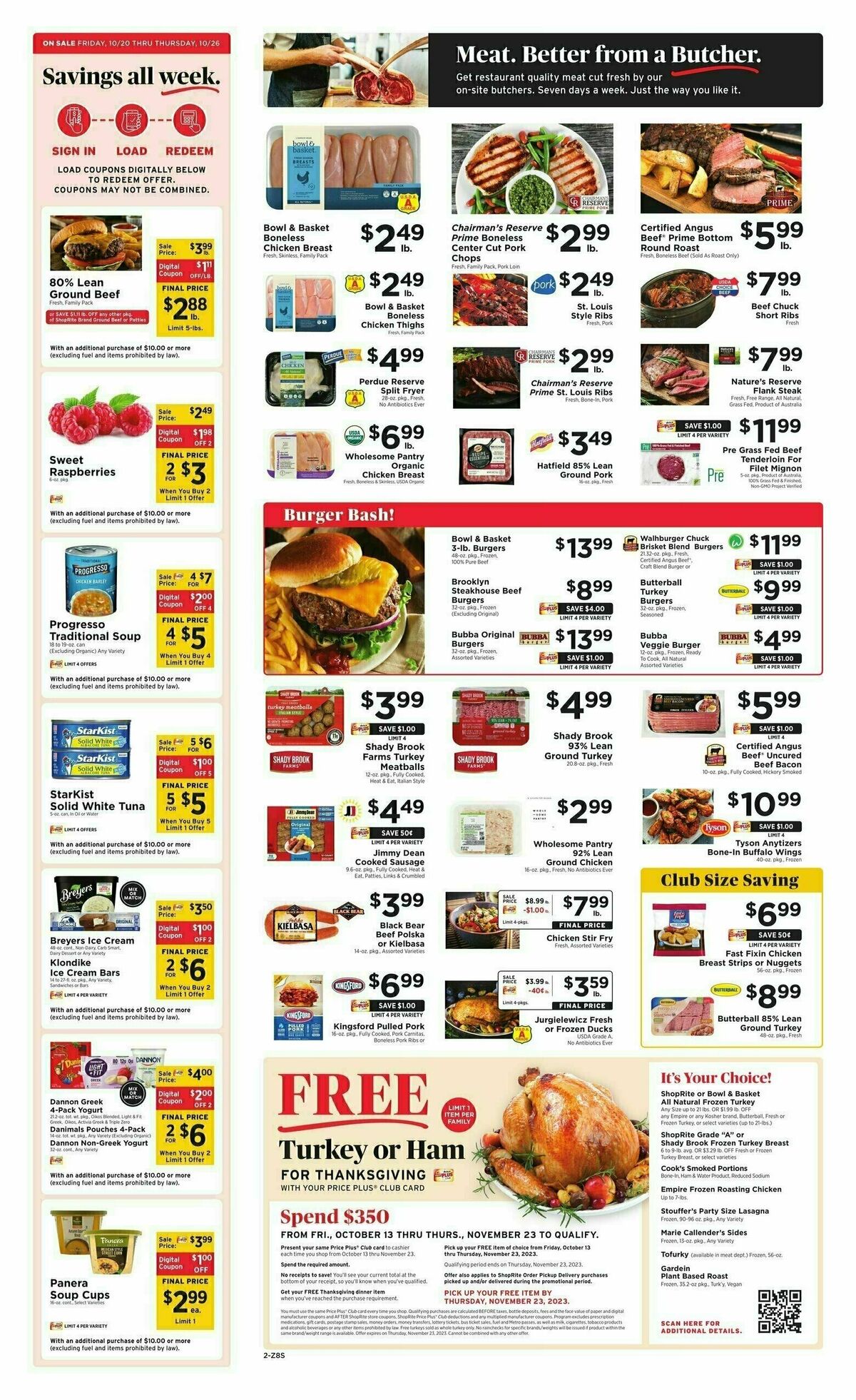 ShopRite Weekly Ad from October 20