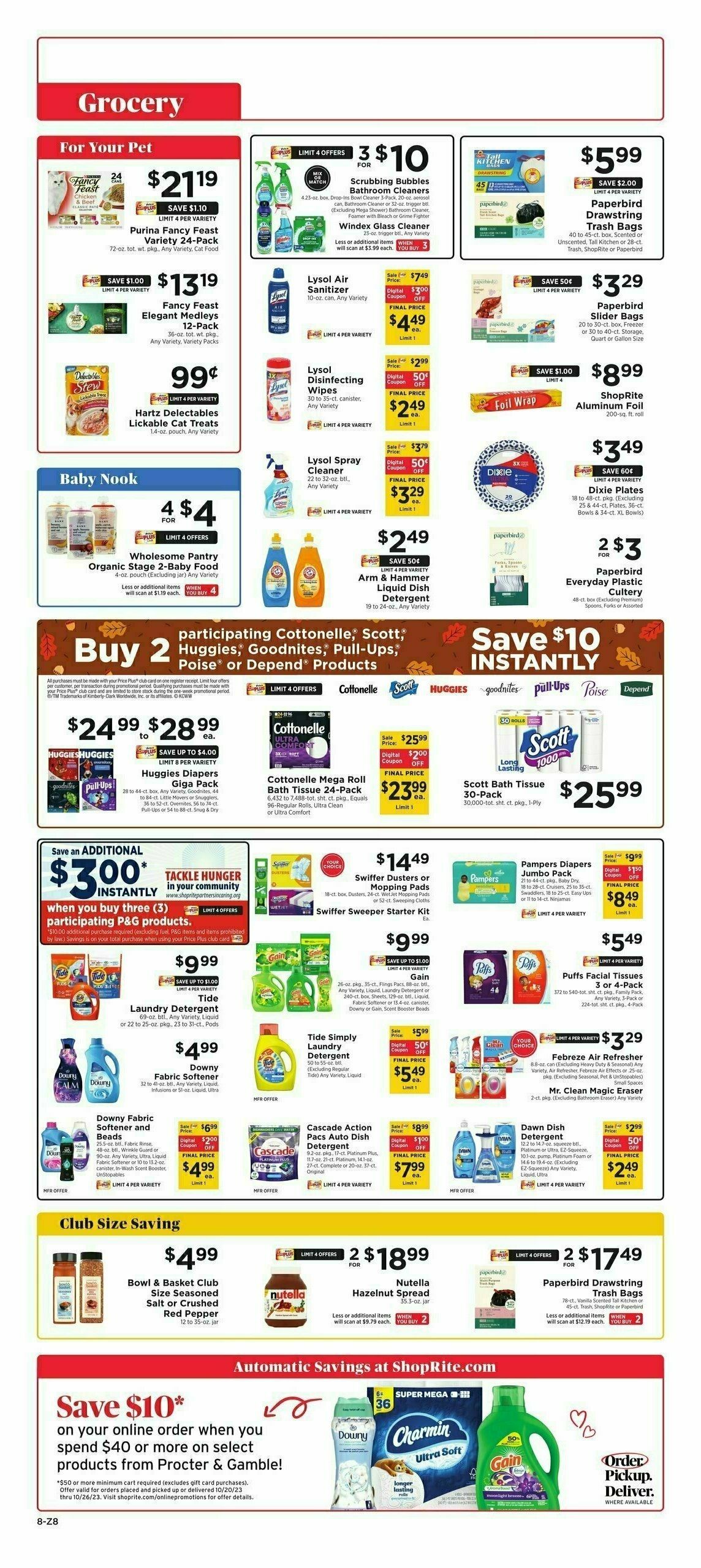 ShopRite Weekly Ad from October 20