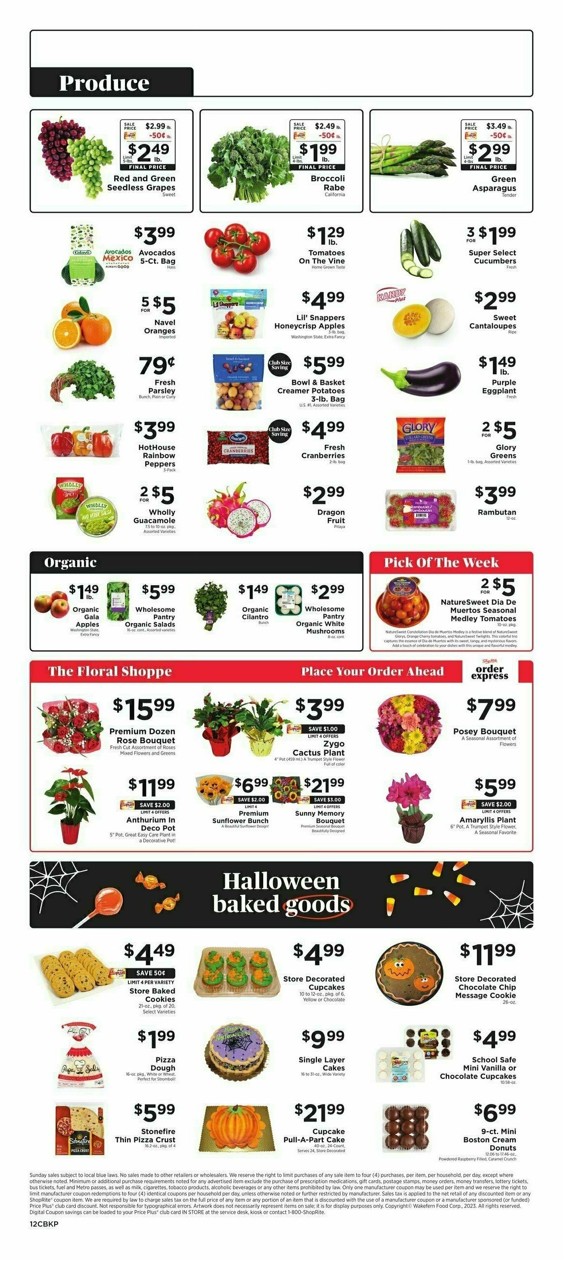 ShopRite Weekly Ad from October 27