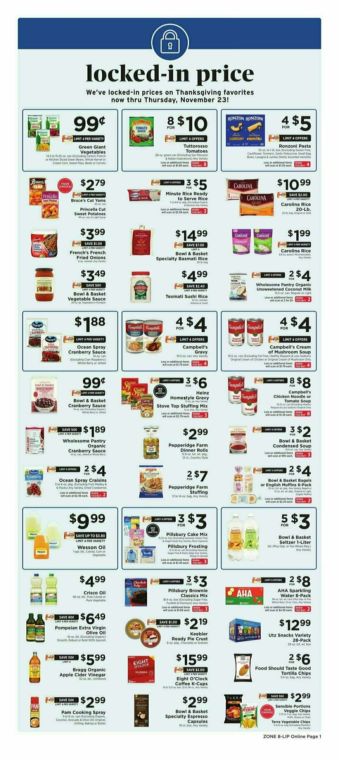 ShopRite Weekly Ad from October 27