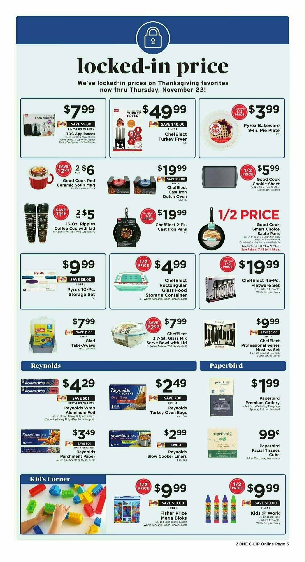 ShopRite Locked-in-Price Weekly Ad from October 27