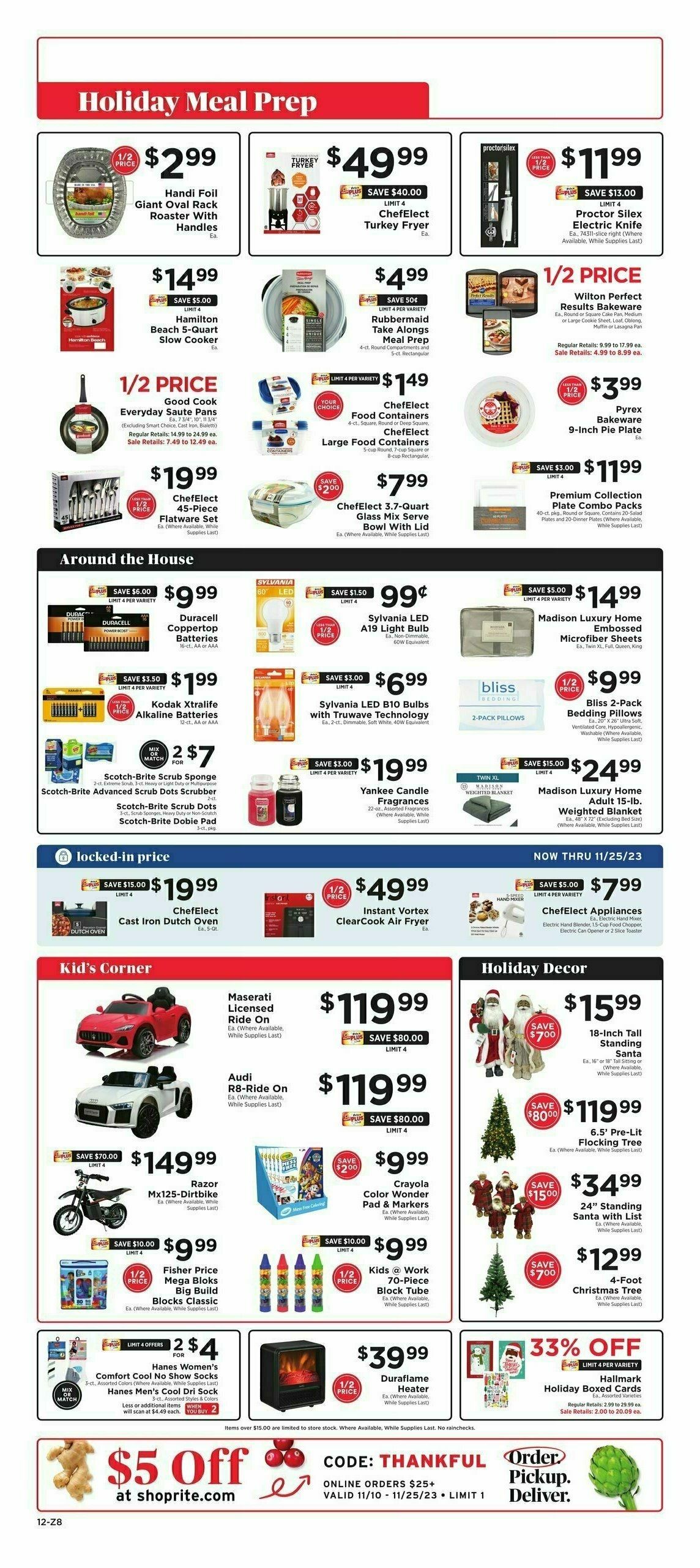 ShopRite Weekly Ad from November 10