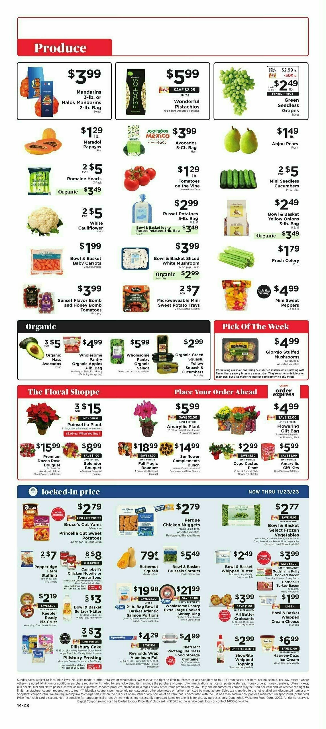 ShopRite Weekly Ad from November 10