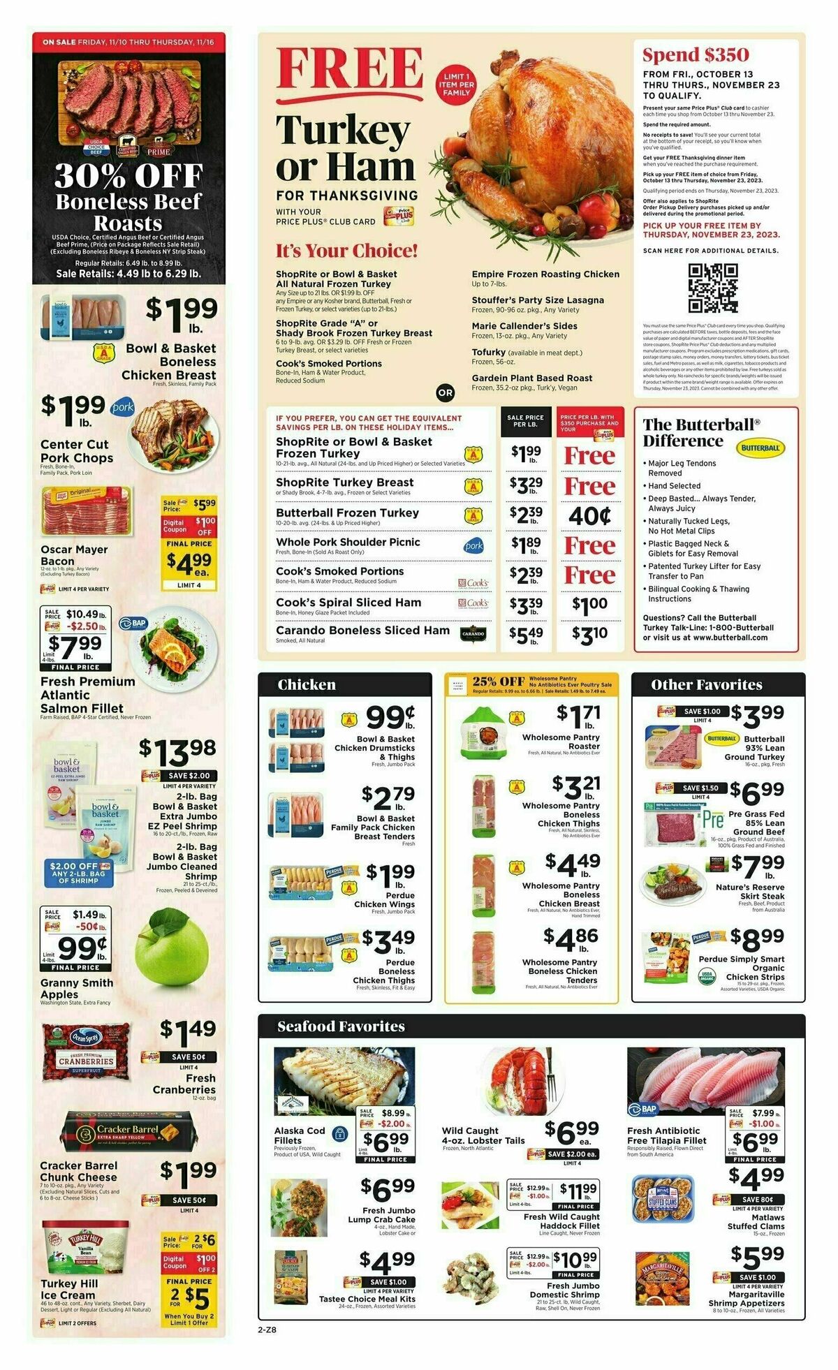 ShopRite Weekly Ad from November 10