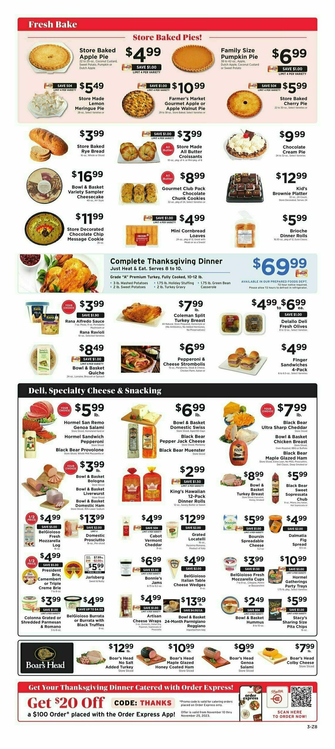 ShopRite Weekly Ad from November 17