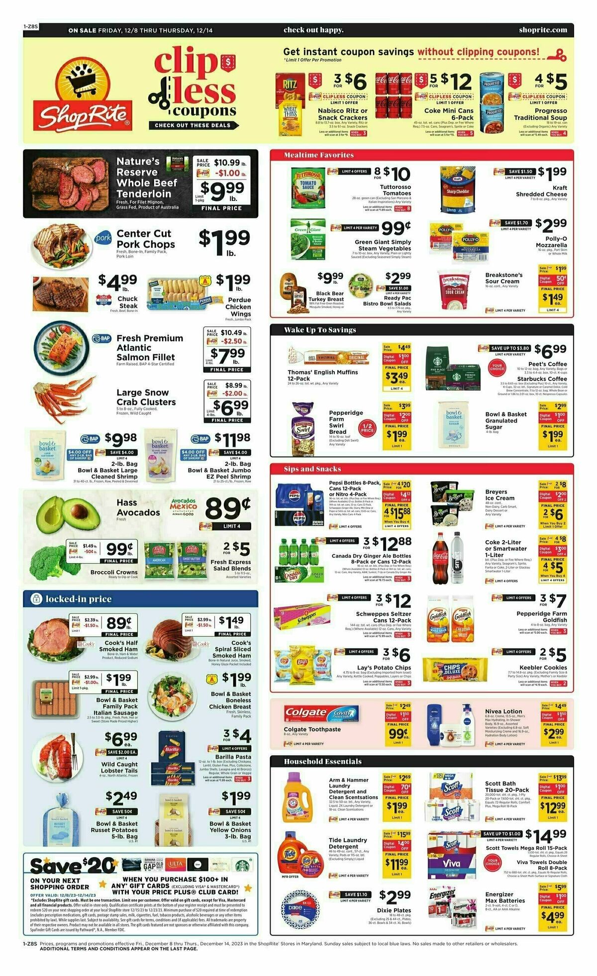 ShopRite Weekly Ad from December 8