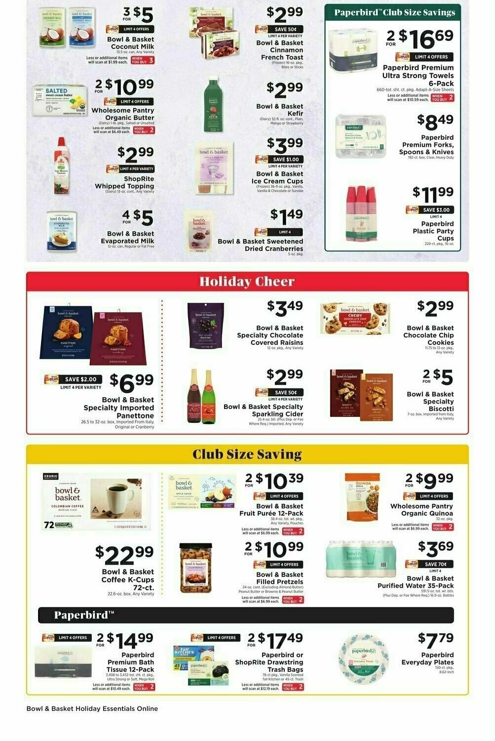 ShopRite Season For Savings Weekly Ad from December 15