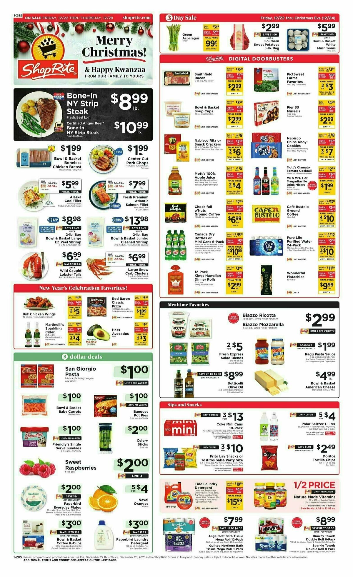 ShopRite Weekly Ad from December 22