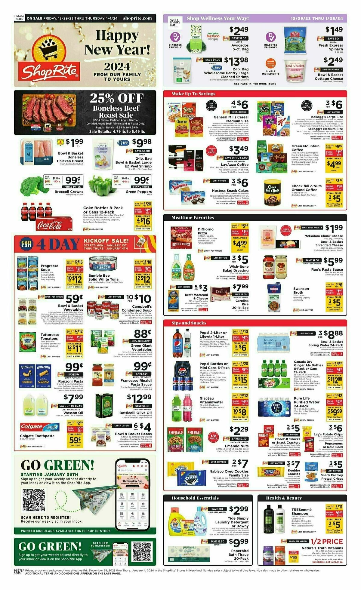 ShopRite Weekly Ad from December 29