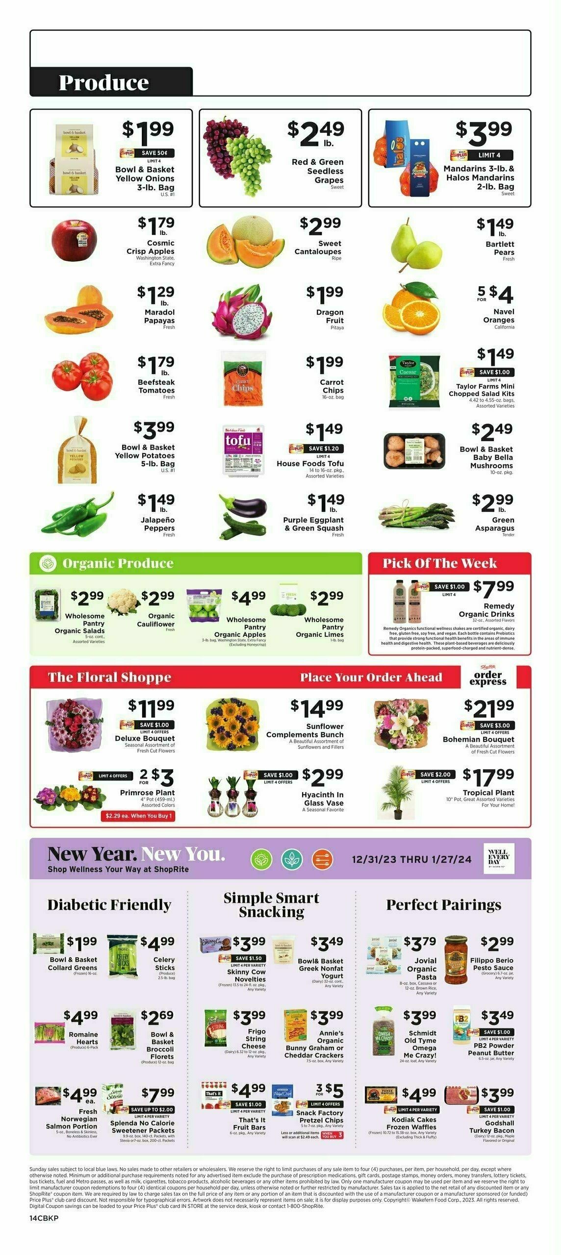 ShopRite Weekly Ad from December 29