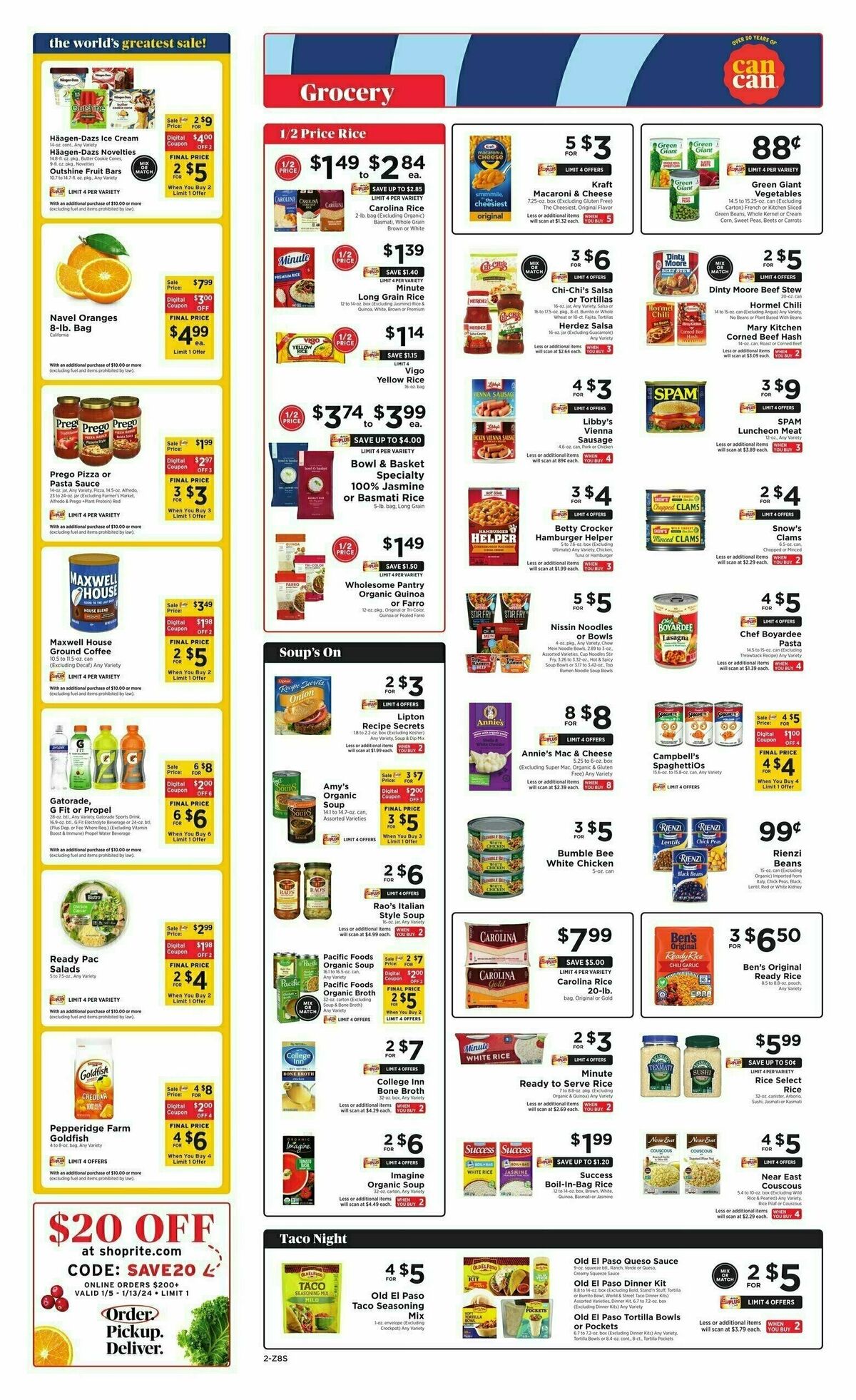 ShopRite Weekly Ad from January 5