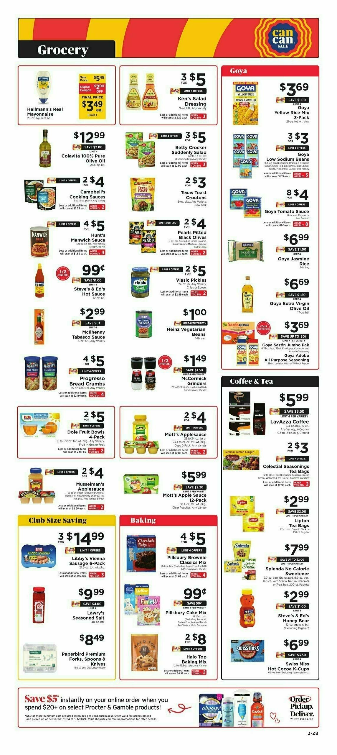 ShopRite Weekly Ad from January 5