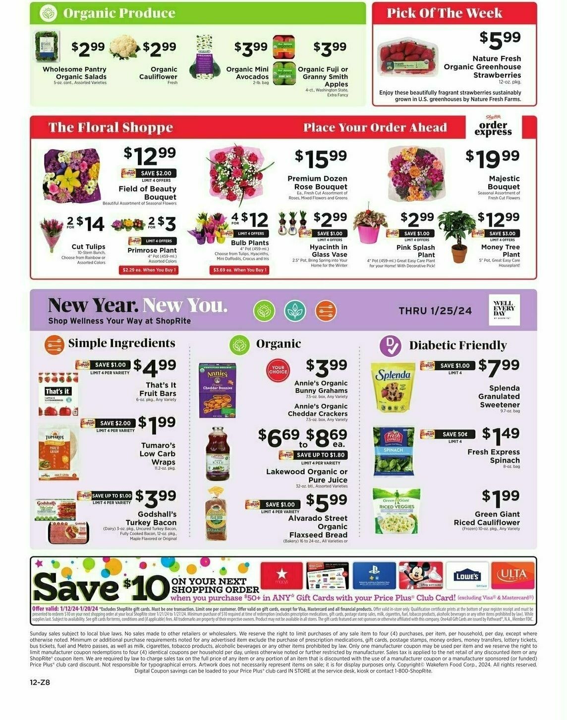 ShopRite Weekly Ad from January 12
