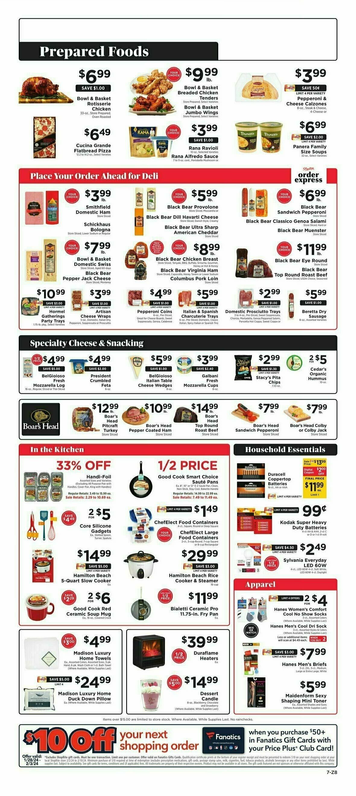 ShopRite Weekly Ad from January 26