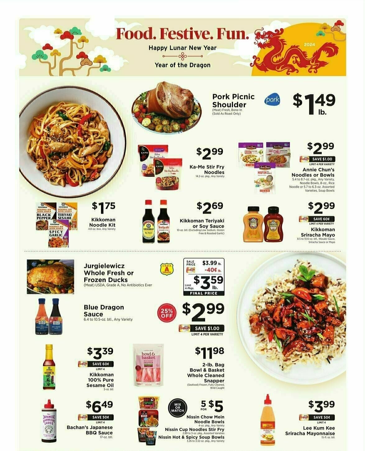 ShopRite Lunar New Year Weekly Ad from February 2