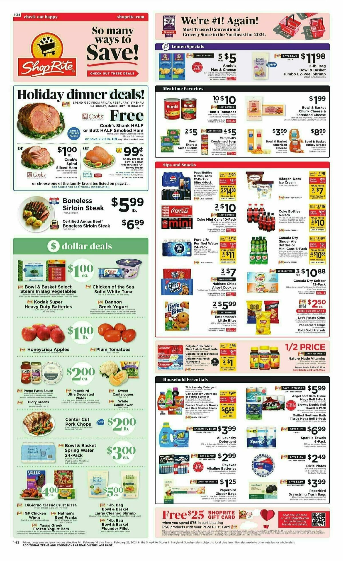 ShopRite Weekly Ad from February 16