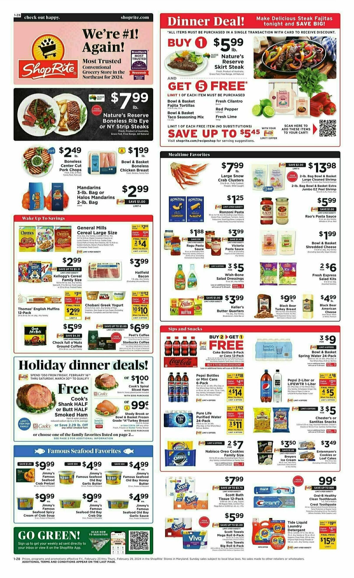 ShopRite Weekly Ad from February 23
