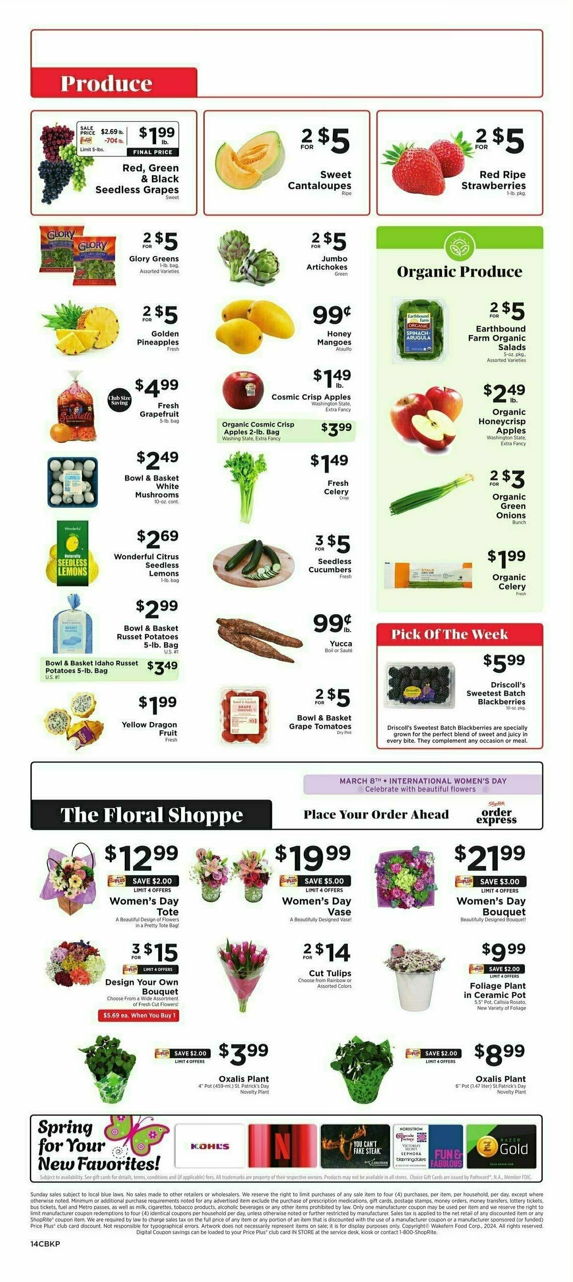ShopRite Weekly Ad from March 1