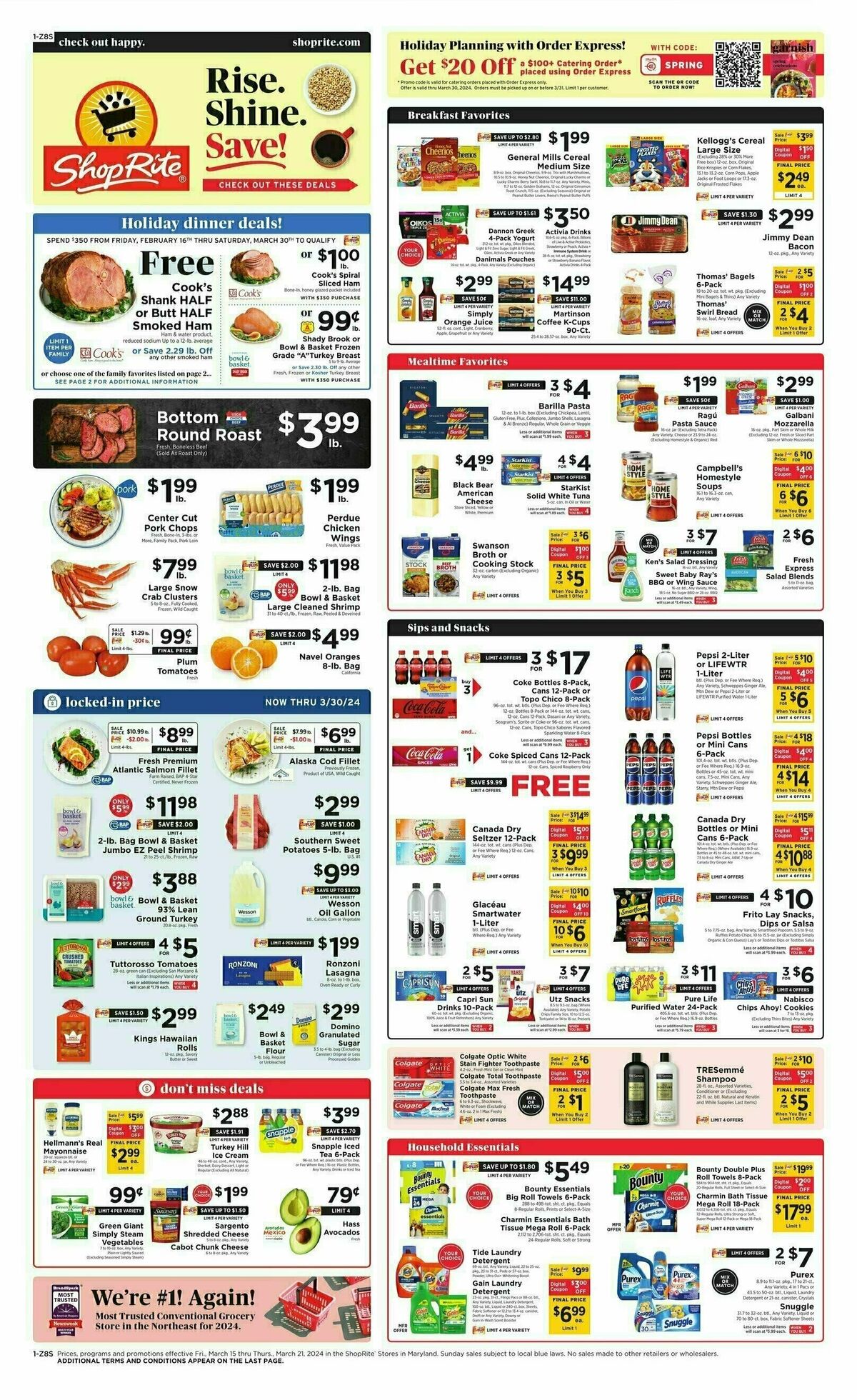 ShopRite Weekly Ad from March 15