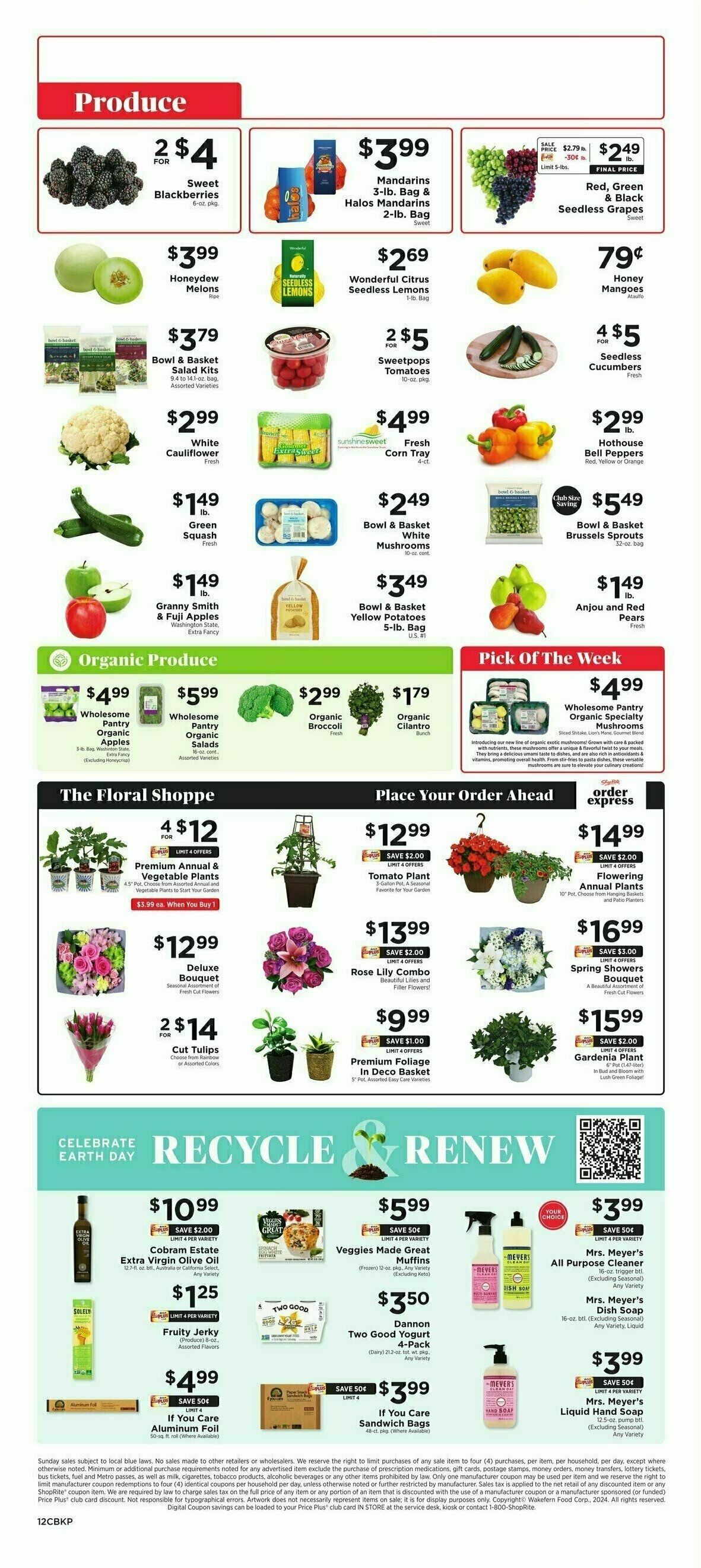 ShopRite Weekly Ad from April 12