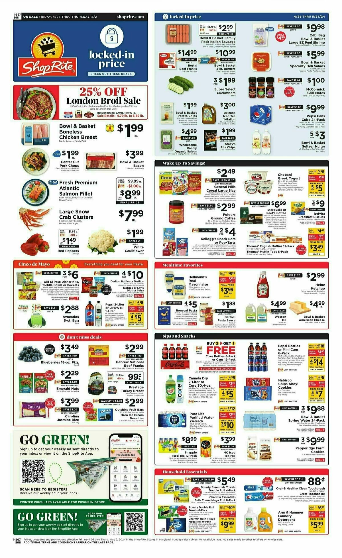 ShopRite Weekly Ad from April 26