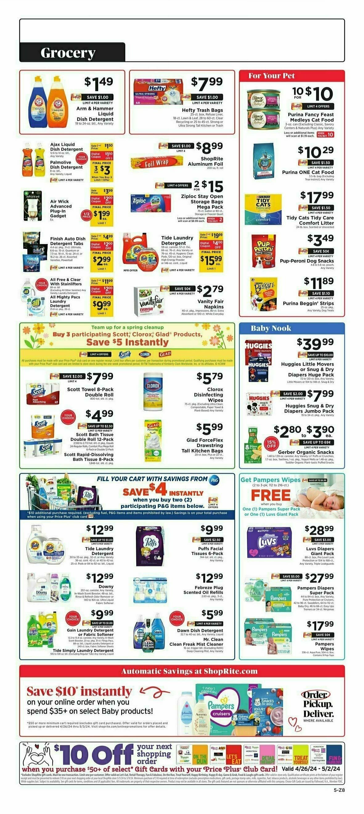 ShopRite Weekly Ad from April 26